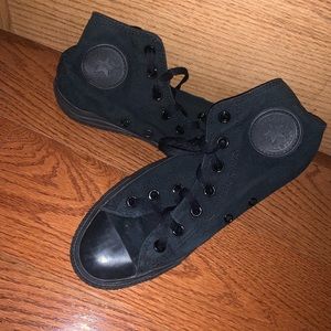 Black Hightop Converse